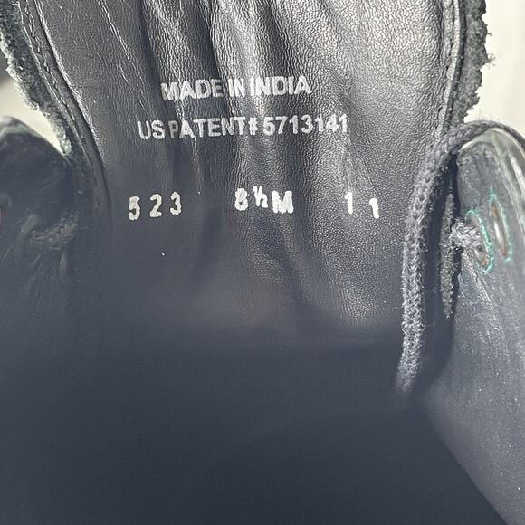 Cole Haan Black Leather Wingtip Oxford Shoes Mens Size 8.5M Brogue Dress - Picture 5 of 6